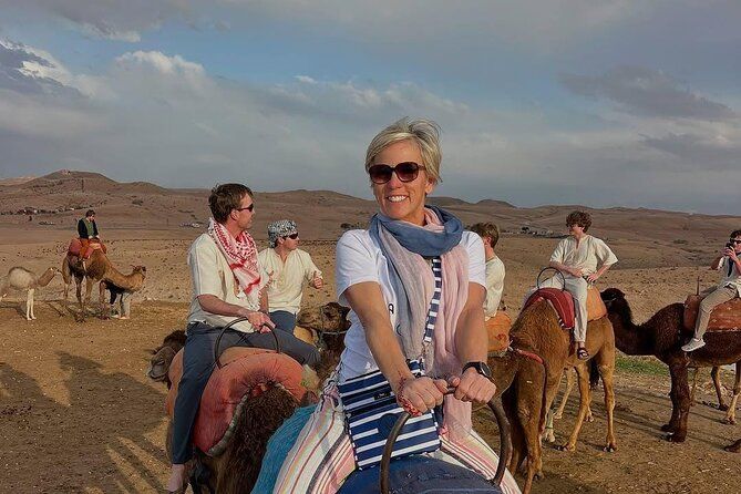 Marrakech : Agafay Desert & Dinner,sunset &Camel Ride