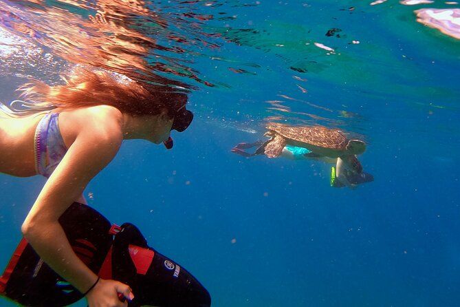 Turtle Town Underwater Scooter Snorkeling Tour with Photos+Video