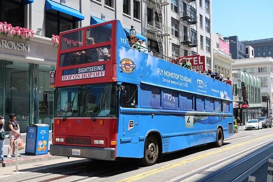 San Francisco Hop-on Hop-off Deluxe Tour 20 Stops 1 to 2 days