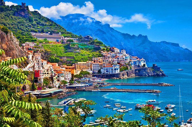 Explore Pompeii & Amalfi in One Day from Naples with Free Time