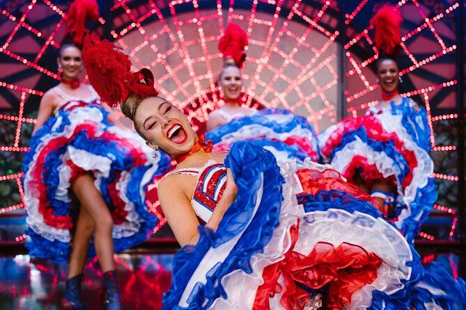 Paris Moulin Rouge 3-Courses Dinner with Wine and Show