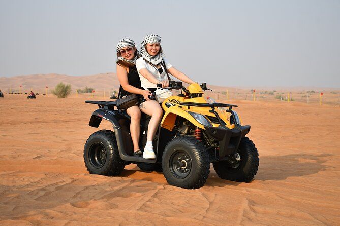 Dubai Red Dunes ATV, Camel Ride, Stargazing & Premium BBQ Dinner