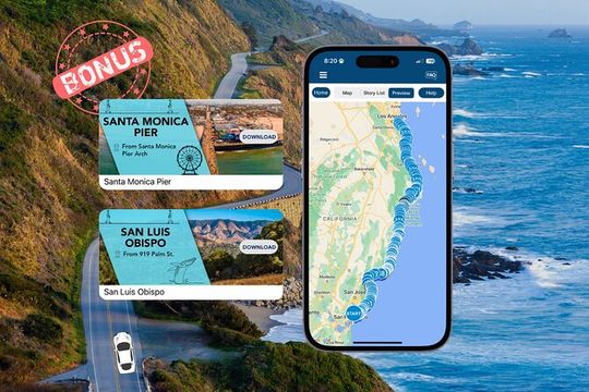 Highway 1 Pacific Coast Highway Self-Guided Driving Audio Tour