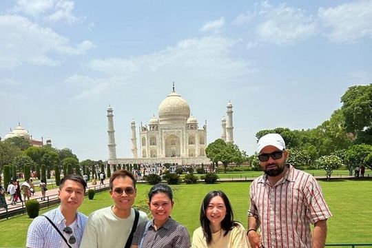 Private Taj Mahal Tour By Superfast Train From Delhi