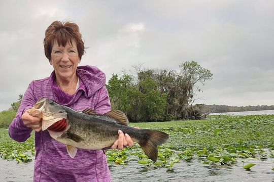 Private Trophy Bass Harris Chain of Lakes Fishing Charter