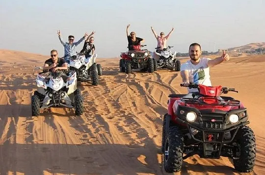 Dubai Evening Desert Safari BBQ Premium Camp & optional Quad Bike