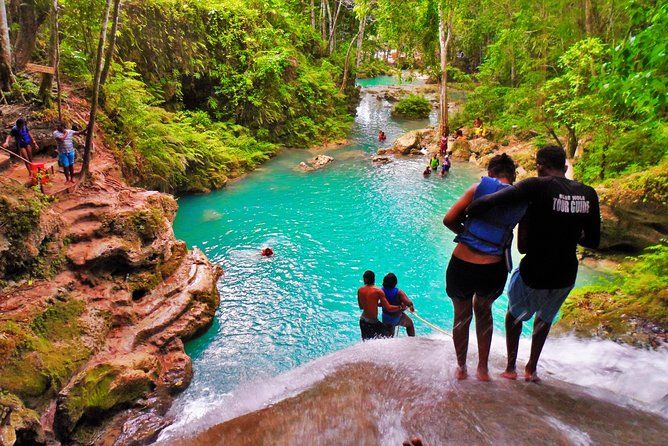 Cool Blue Hole from Ocho Rios