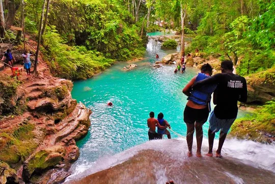 Cool Blue Hole from Ocho Rios