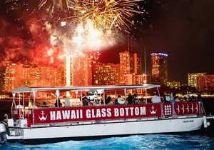 Waikiki Glass Bottom Boat Fireworks Tour