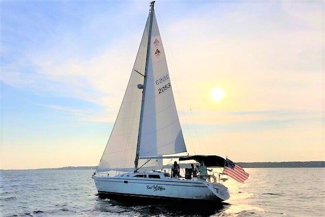 2 - Hour Private Hilton Head Morning Dolphin Watching / Sail