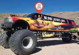 Monster Truck Driving & Shooting Adventure Combo in Las Vegas