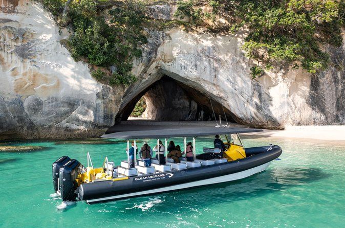 Ocean Leopard - Cathedral Cove & Volcanic Coast Boat Tour