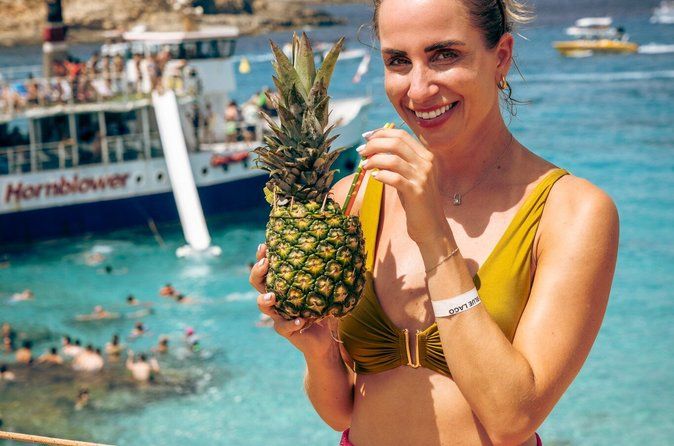 Malta: Comino, Blue Lagoon & Caves - swim, snorkel & slide