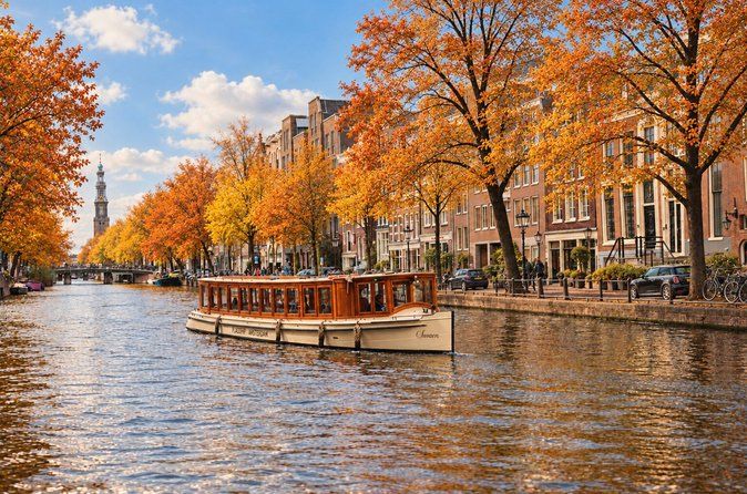 Amsterdam Luxury Canal Cruise + Unlimited Drinks and Bites Option