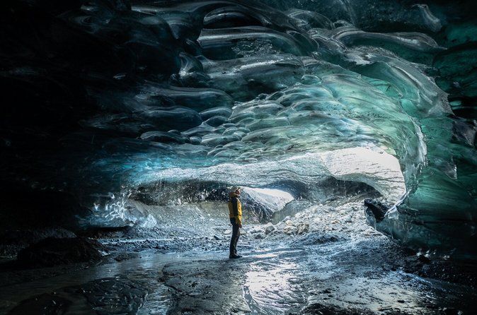 Il tour originale della grotta di ghiaccio nella laguna glaciale di Jökulsárlón