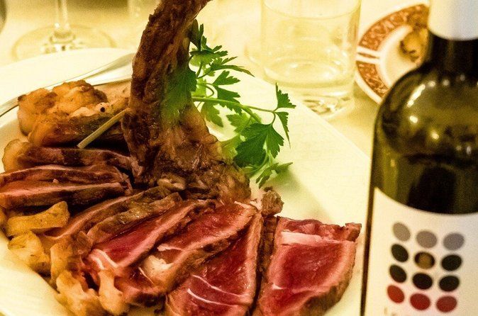 Florence Evening Food Tour with Florentine Steak & Tuscan Wine