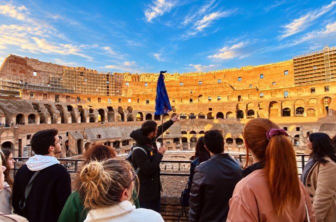 Rome Colosseum with Arena, Roman Forum & Palatine Guided Tour