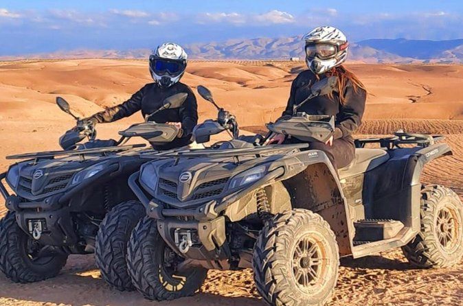 Marrakech Palmeraie Quad Bike Desert Adventure