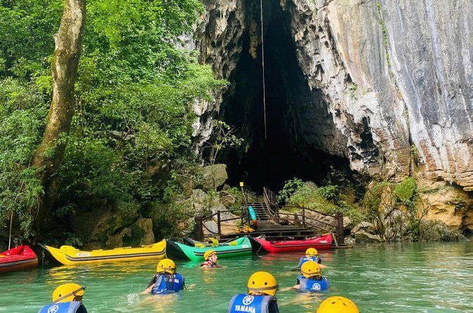 Paradise cave and Dark cave adventure small group tour