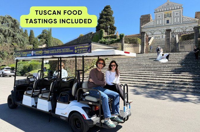 Florence Panoramic Views & Piazzale Michelangelo Tour by Golf Car