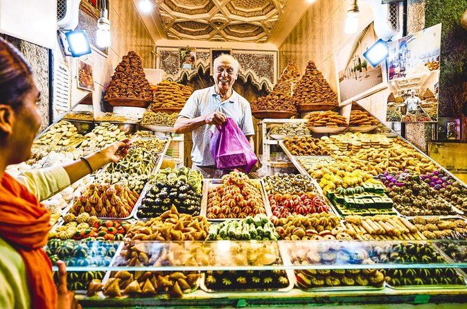 Authentic Street Food in Marrakech Guided Walking Tour by Night