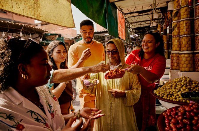 Marrakech by Night: Medina Food Tour with Dinner in Jemaa el-Fnaa