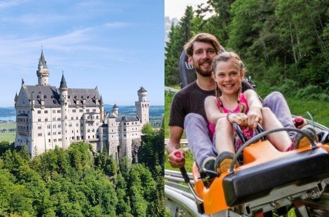 Munich: Neuschwanstein by Bus inc. Oberammergau OR Alpine Coaster