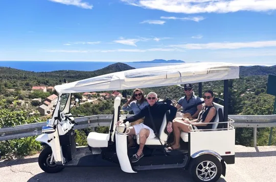 Hidden Hvar: Scenic Tuk Tuk Tour for 2–4 People