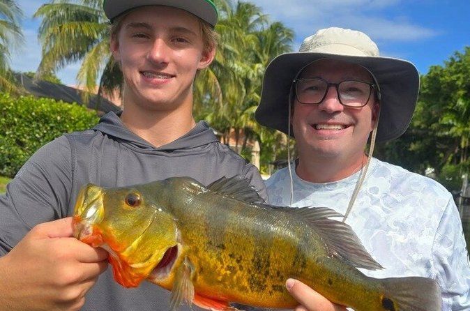 Private Peacock Bass Fishing Charter in Boynton Beach