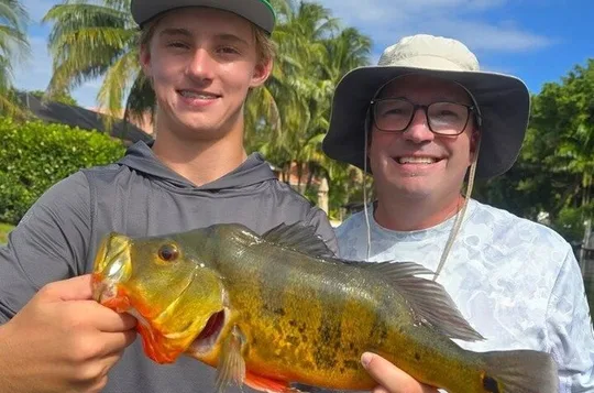 Private Peacock Bass Fishing Charter in Boynton Beach