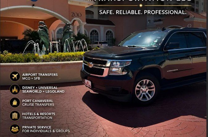 Private Orlando Transportation – Airport, Disney & Port Canaveral