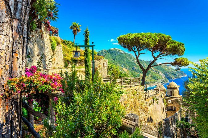 Naples: Amalfi Coast Tour with Villa Rufolo and optional Boat