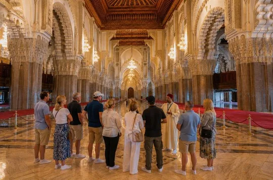 Casablanca City Tour with Hassan II mosque ticket