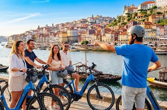 3 Hour Porto Highlights on a Electric Bike Guided Tour