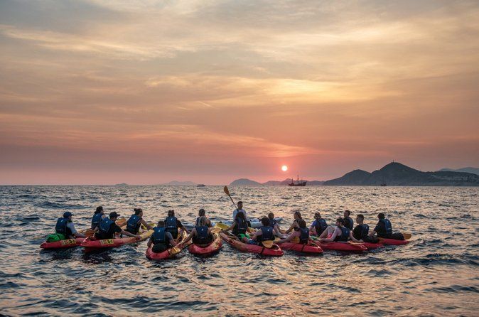 Dubrovnik: Sunset Kayaking & Snorkeling with water &wine