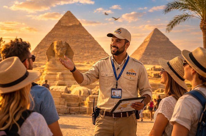 Giza Pyramids and Sphinx Half-Day Private Tour