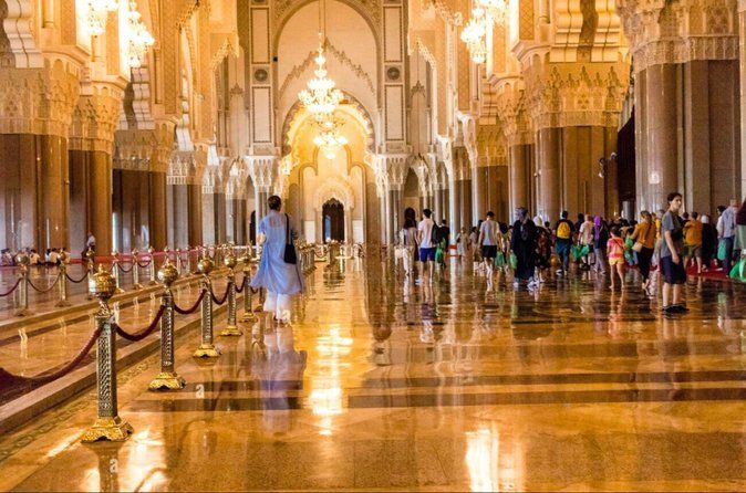 Passeio pela cidade de Casablanca com ingresso para a Mesquita Hassan II