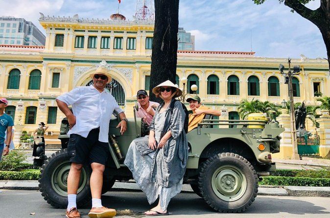 Ho Chi Minh City Private Half-Day Tour by U.S Army Jeep
