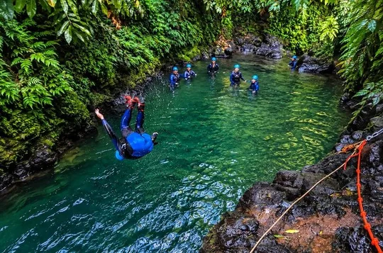 Azores Canyoning Adventure in São Miguel - Half-day