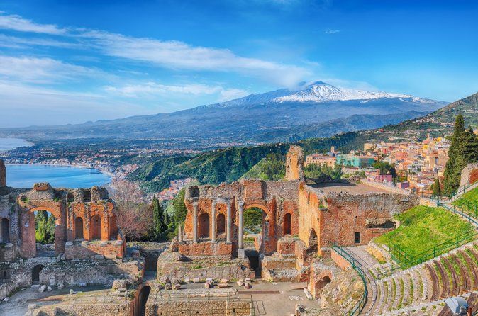 Mt. Etna and Taormina village full day tour from Catania