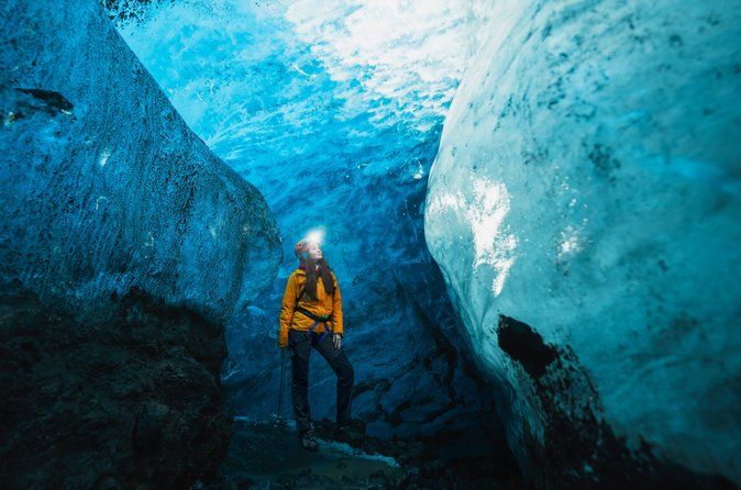 Skaftafell: Blaue Eishöhle und Gletscherwanderung auf dem Vatnajökull