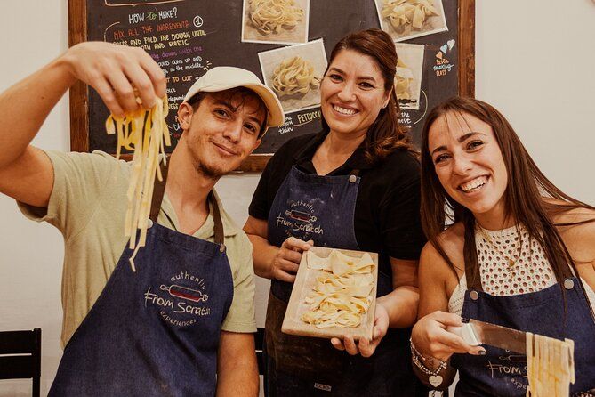 Pasta Making & Wine Tasting with Dinner in Frascati from Rome
