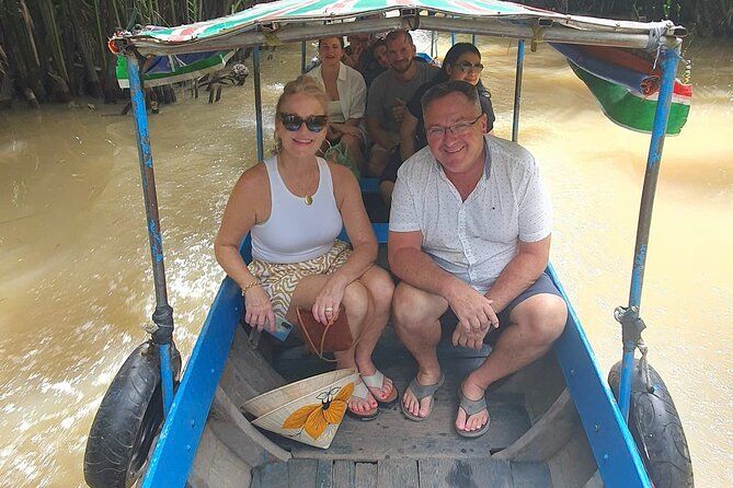 HCM:Mekong Delta Boat,Khotcake cooking Coconut Village,SmallGroup
