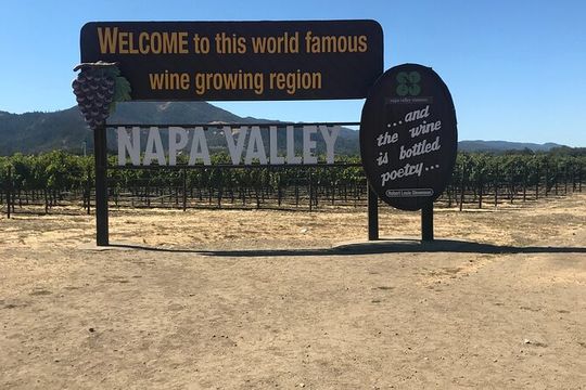 5 hours private napa wine tour from san francisco up to 7 people