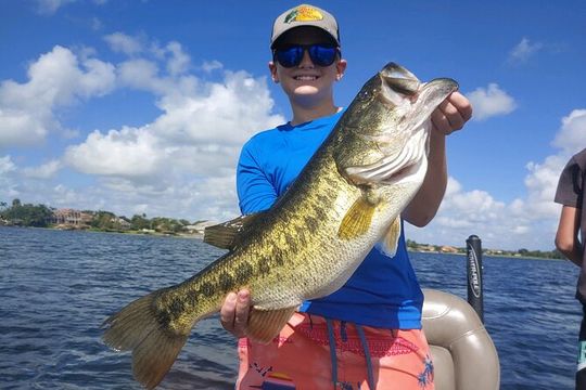 Private Trophy Bass Harris Chain of Lakes Fishing Charter