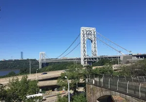 Walk the George Washington Bridge - and hike the Palisades and view the Hudson!