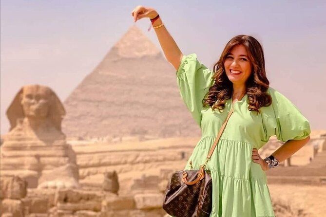 Giza Pyramids, Sphinx, Camel, Grand Egyptian Museum, Lunch time.