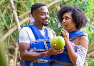 Bamboo Rafting, Zipline, Tubing + FREE Dune Buggy Tour