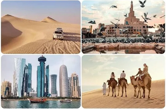 Doha: Combo City Tour & Desert Safari with Pickup drop-off