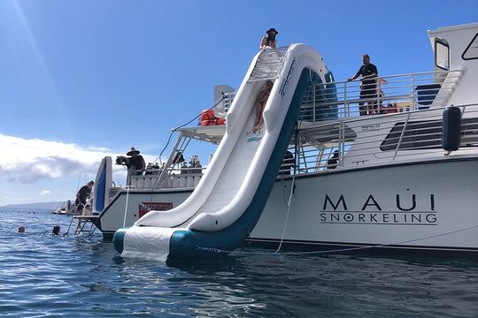 Small Group Coral Gardens Snorkel & Waterslide Adventure